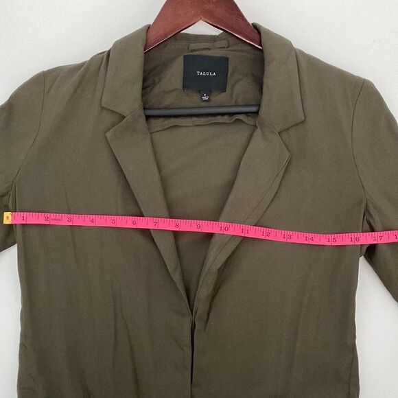 Talula Open Sweater Army Green Women’s Size 0 Aritzia Work wear - Picture 6 of 8